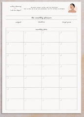 Student | Monthly Planner