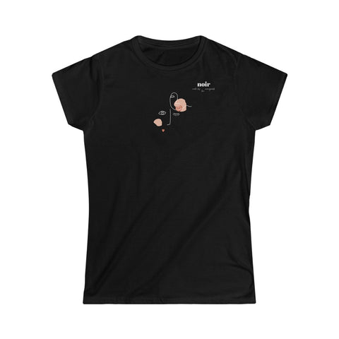 Abstract Lips Crew's Neck