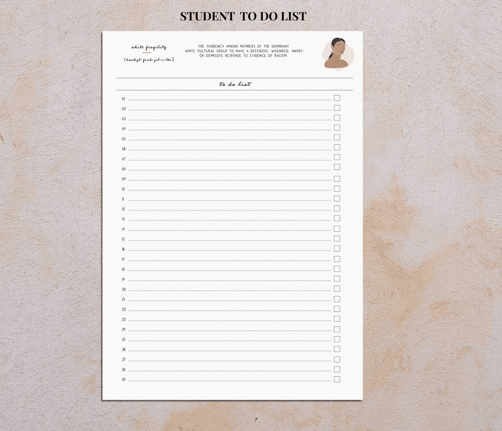 Student | To do list