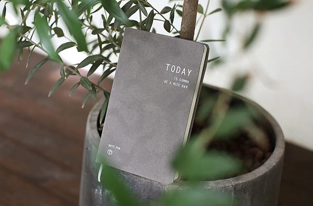 Dark Grey Notebook