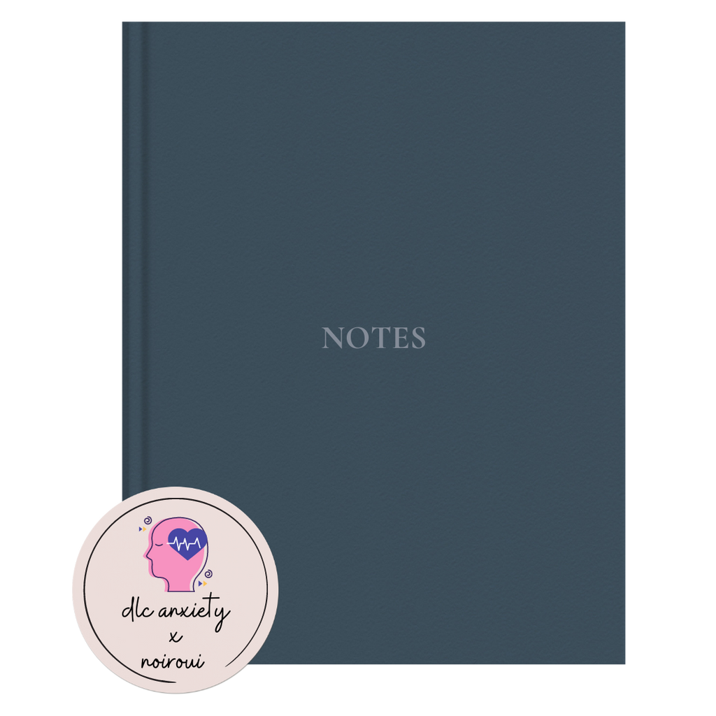 Dlc anxiety x Noir oui Digital Planner - Blue