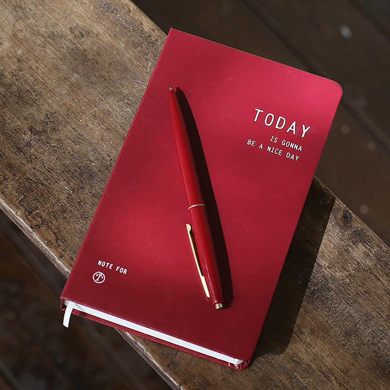 Burgundy Notebook