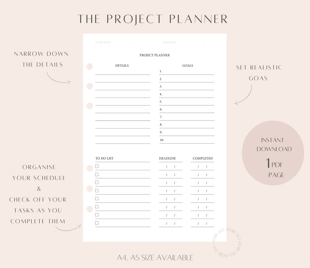 Minimal | The project planner