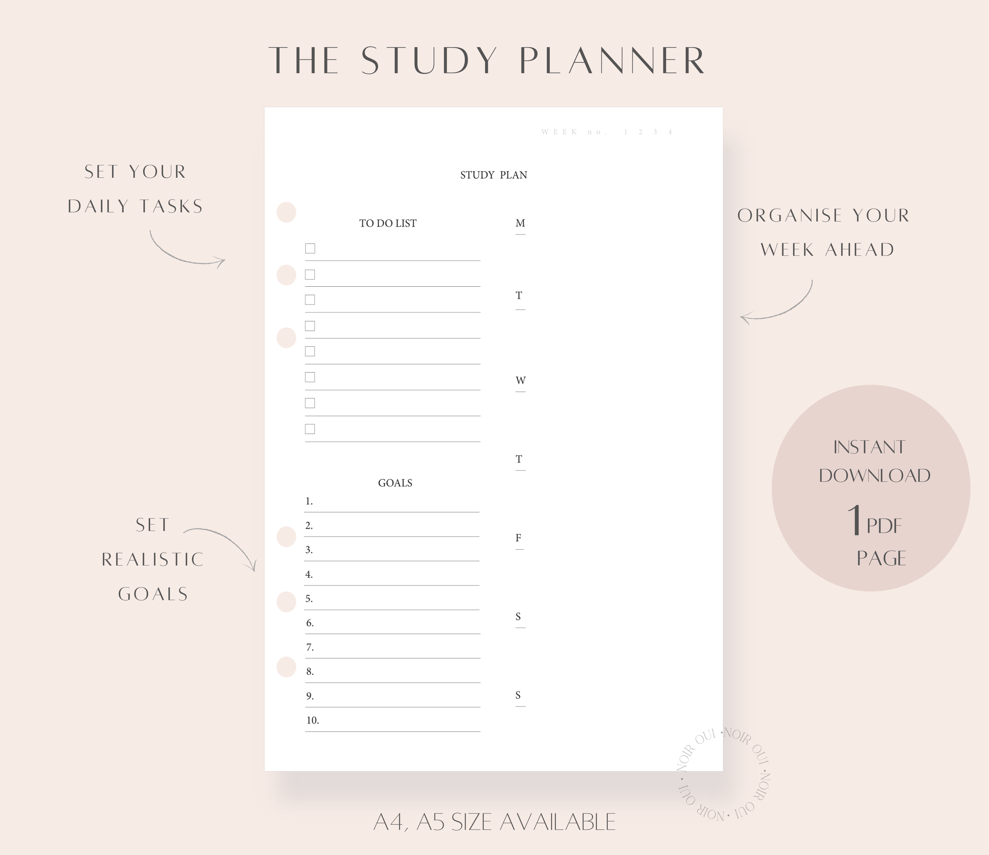 Minimal | The study plan